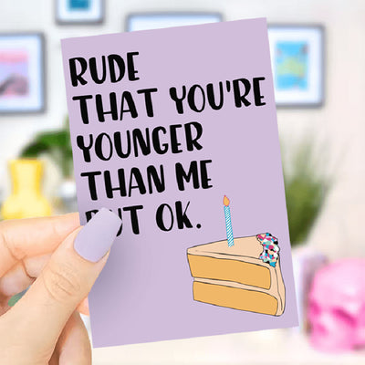 Tarjeta de Cumpleaños Divertida con Diseño Cartoon - Image 29