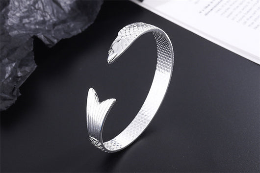 Pulsera de la Suerte JINLONGYU Abierta para Mujer - Image 20
