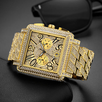 Reloj Deportivo Digital de Diamante con Pantalla Cuadrada y Múltiples Funciones - Image 14