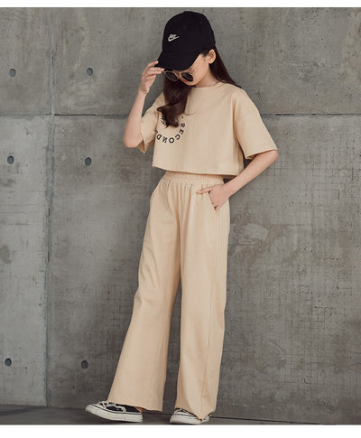Conjunto Estampado: Camiseta Manga Corta + Pantalón Ancho Pierna Recta - Image 31