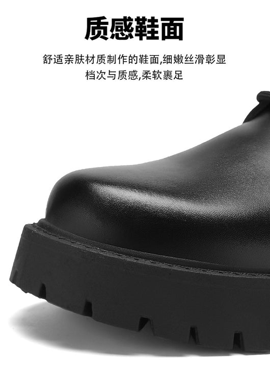 Zapatos de Cuero Negro Impermeables para Hombre Ejecutivo - Image 16