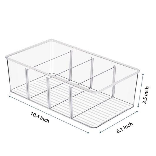 Organizador de Escritorio Transparente para Cosméticos y Accesorios - Image 8