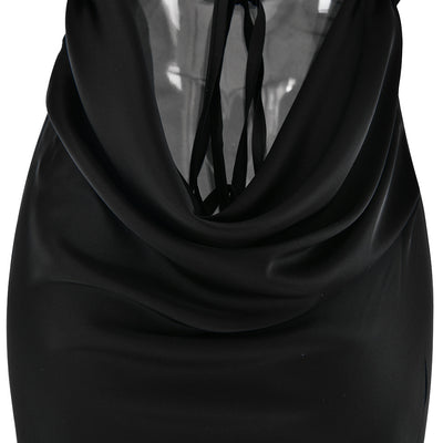 Vestido Largo de Gala con Encaje y Cordones para Mujer - Image 28