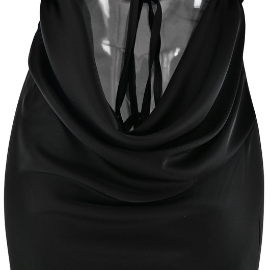 Vestido Largo de Gala con Encaje y Cordones para Mujer - Image 28
