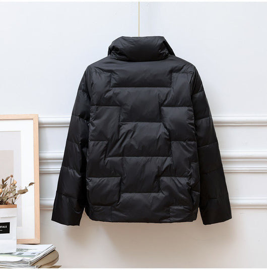 Chaqueta Acolchada de Algodón con Personalidad para Mujer - Image 12