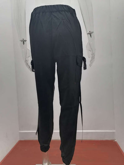 Pantalón Harem Casual para Mujer con Cintura Ajustable - Image 11