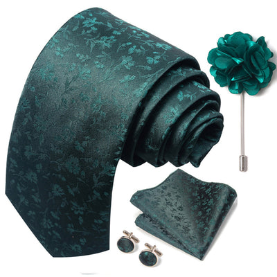 Combo Corbata, Traje y Pañuelo de Bolsillo para Hombre - Juego 8 - Image 110