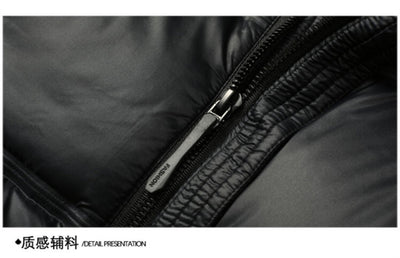 Abrigo Acolchado para Hombre Invierno - Chaqueta Térmica con Cuello Alto - Image 16