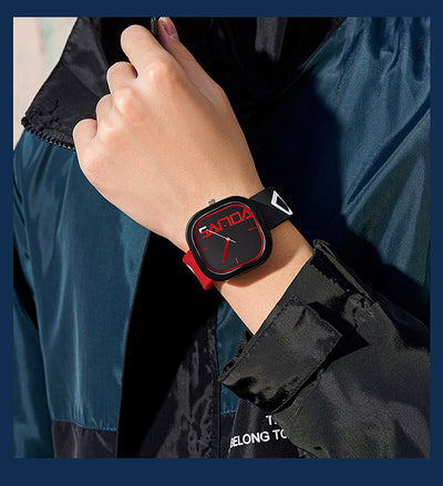 Reloj de Moda Cuadrado en Silicona Resistente al Agua - Image 24
