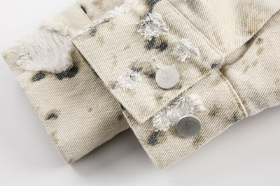 Chaqueta Pesada Estilo Retro Americano Corte Limpio - Image 12