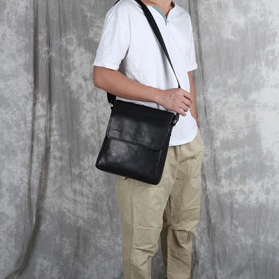 Mochila Ejecutiva de Cuero Genuino con Bolsa Crossbody Vertical de Alta Capacidad - Image 22