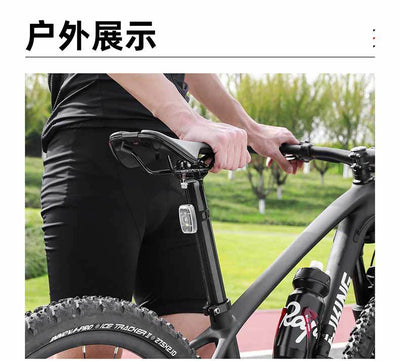 Luz Trasera Bicolor para Bicicleta - Faro de Advertencia Nocturno Compacto - Image 33