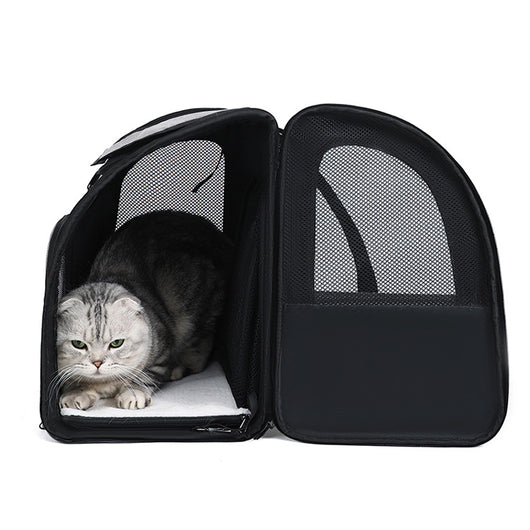 Mochila Transportadora para Gatos con Bolsa Extensible - Image 38
