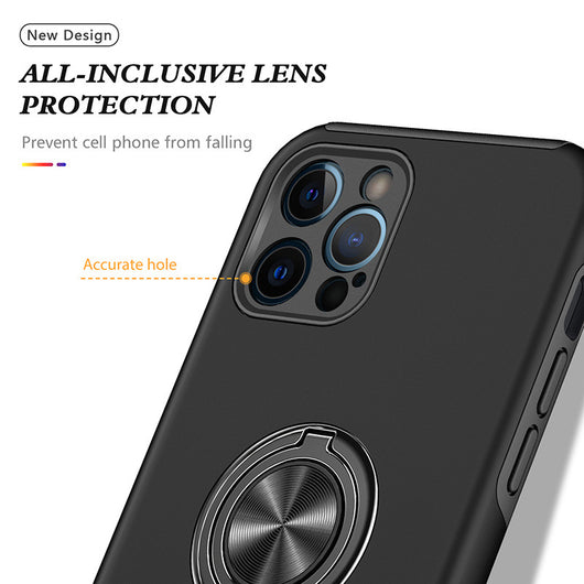 Funda Magnética para Celular con Anillo Oculto - Protección Anticalda - Image 30