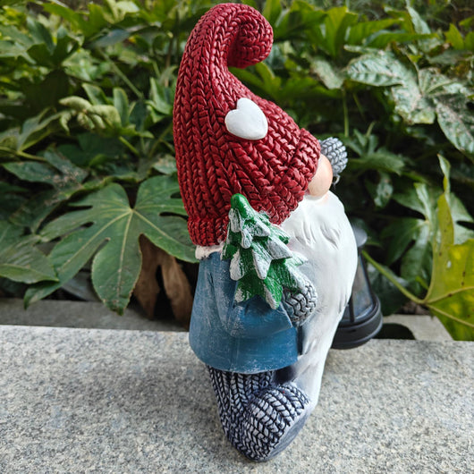 Lámpara Decorativa Navideña con Muñeco de Nieve en Resina - Image 17