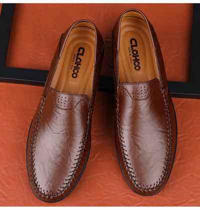 Zapatos de Cuero Gamuza para Hombre - Estilo Ejecutivo Casual - Image 26