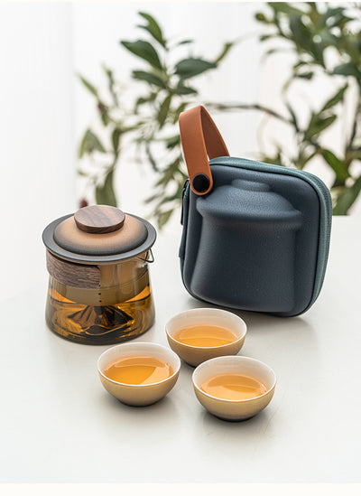 Juego de Té Portátil Rizhao Jinshan - Set Completo para Viajeros - Image 17