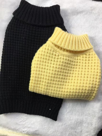 Suéter Cuello Alto para Mascotas - Ropa Abrigada para Gatos y Perros - Image 12