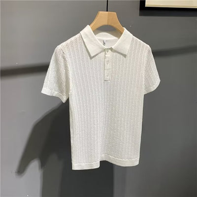 Camiseta Tipo Polo Cuello Solapa - Hombre Verano Versátil - Image 13