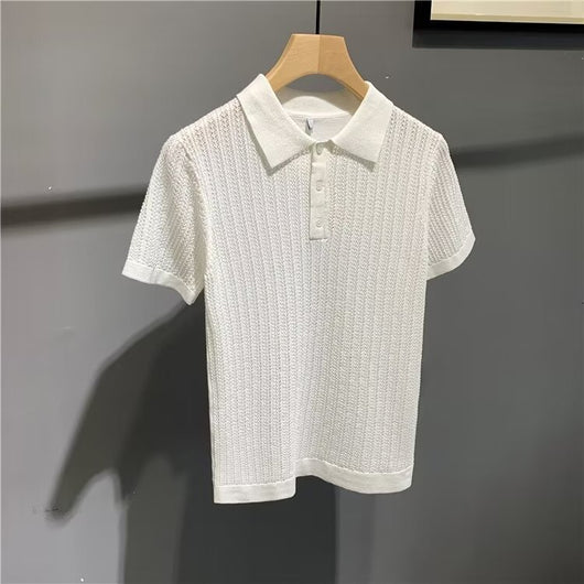 Camiseta Tipo Polo Cuello Solapa - Hombre Verano Versátil - Image 13