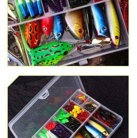 Set de 141 Señuelos de Pesca Multicapa con Nado Realista - Image 31
