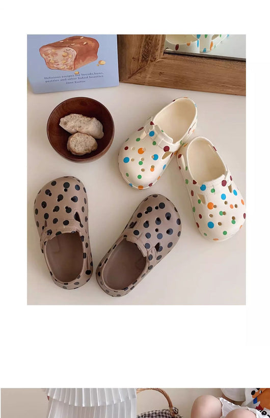 Sandalias Infantiles con Punta Reforzada y Lunares Adorables - Image 18