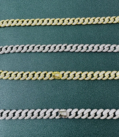 Cadena Cubana de Diamantes Completos Estilo Europeo y Americano - Image 21