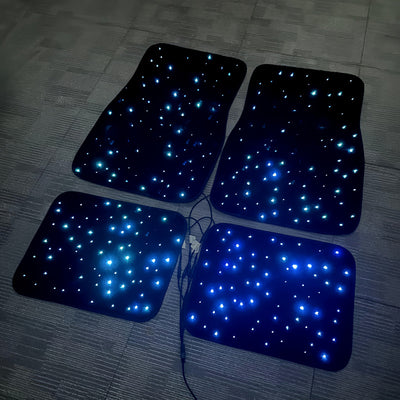 Tapete Luminoso para Auto con Diseño de Flores de Aliento de Bebé - Image 17