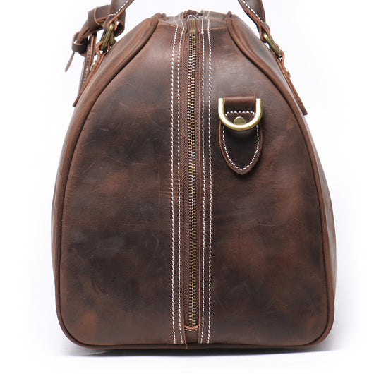 Bolsa de Viaje Portátil para Hombre en Cuero Genuino Estilo Retro - Image 26