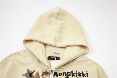 Sudadera Con Capucha Estampado Gato Divertido Unisex - Image 20