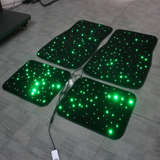 Tapete Luminoso para Auto con Diseño de Flores de Aliento de Bebé - Image 7