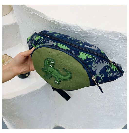 Bolsa Cruzada Infantil con Dinosaurio Cartoon - Mochila Pecho Niño - Image 23