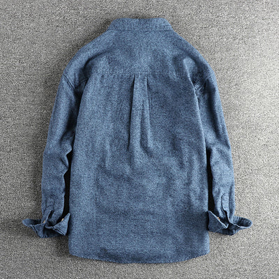 Camisa Manga Larga para Hombre Premium con Bolsillo - Image 17