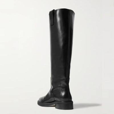 Botas de Caña Alta con Tacón Bajo para Otoño e Invierno - Image 13
