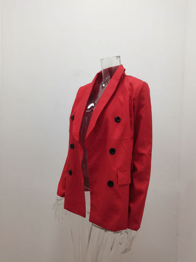 Blazer Cardigan Entallado con Botones para Mujer - Image 11