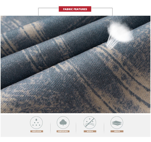 Jeans Rectos Lavados con Patrón Distressed en Tonos Neutros - Image 15