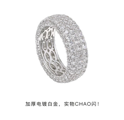 Juego de Anillos de Diamante Hip-hop para Hombre - Diseño Exclusivo - Image 19