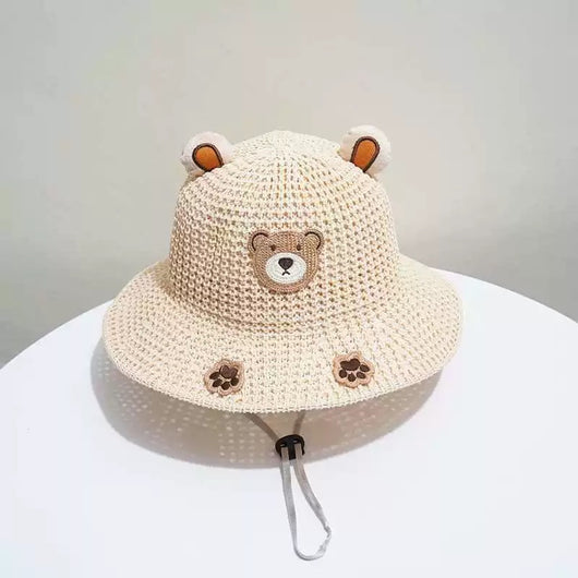 Sombrero de Paja Protección Solar para Bebé - Transpirable y Ligero para Viajes - Image 13