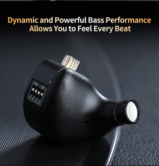 Auriculares In-Ear con Cable Intercambiable y Control de Tonalidad Ajustable - Image 31