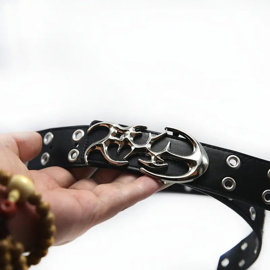Cinturón de Moda Coreana Punk Hueco para Parejas - Image 15