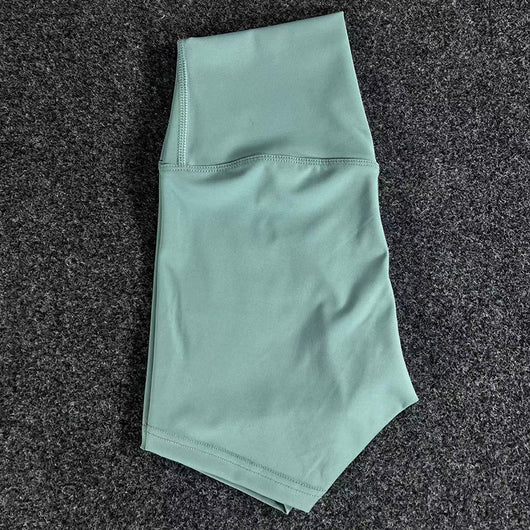 Shorts Yoga Cintura Alta Transpirable Secado Rápido para Mujer - Image 30