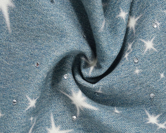 Jeans Sueltos Estampados XINGX con Efecto Apilado para Mujer - Image 29
