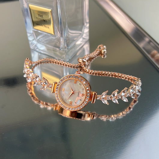 Reloj de Cuarzo Ajustable con Diamantes Incrustados - Lujo Accesible - Image 24