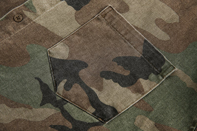 Camisa Hombre Camuflaje Vintage con Efecto Tinta Desgastada - Image 17