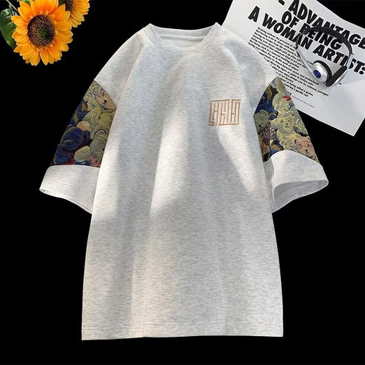 Camiseta Manga Corta Hombre Estilo Chino Diseño Nacional - Image 15