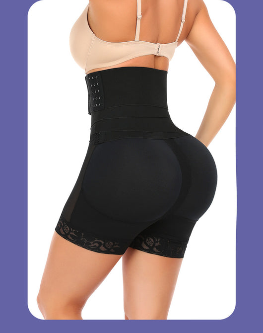 Pantalones de Compresión Abdominal con Cierre de Hebilla para Talla Grande - Image 21