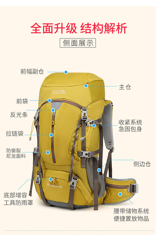 Mochila Impermeable de Gran Capacidad Multifuncional Resistente - Image 32