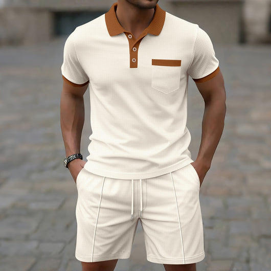 Traje de Hombre Textura Waffle con Solapa Italiana - Colección Verano - Image 19
