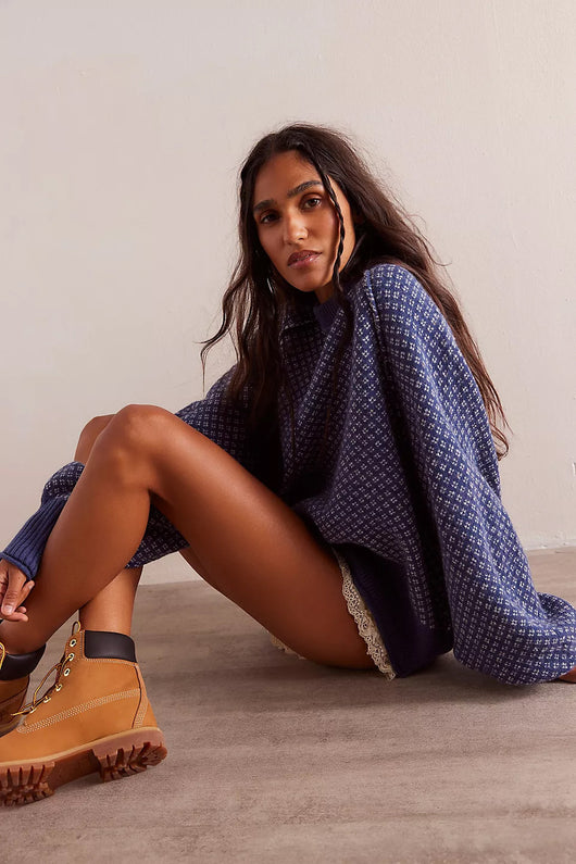 Suéter Tejido Jacquard Cuello Redondo para Otoño e Invierno - Image 12
