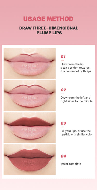 Delineador Labial Líquido Mate Impermeable Sin Mancha - Image 35